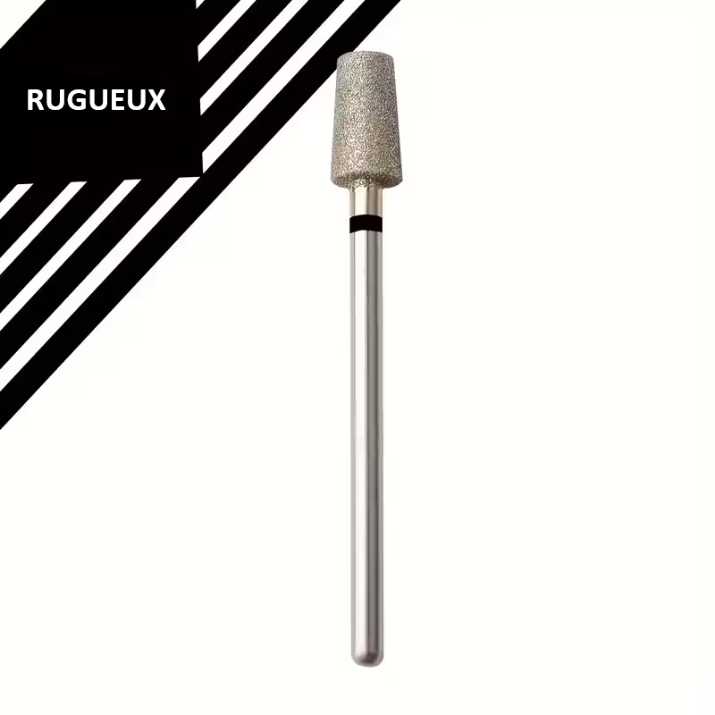 Embout au diamant rugueux conique 5 mm