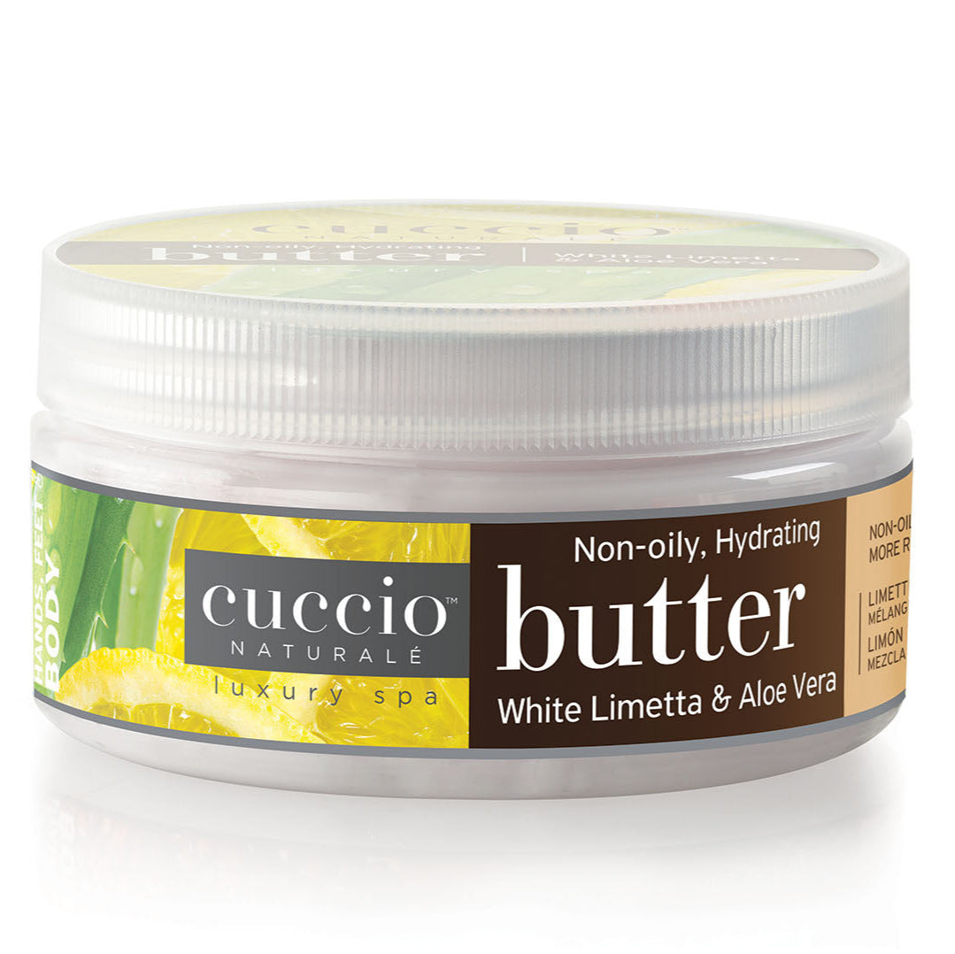 Beurre corporel - Limette blanche et aloe vera 8 oz