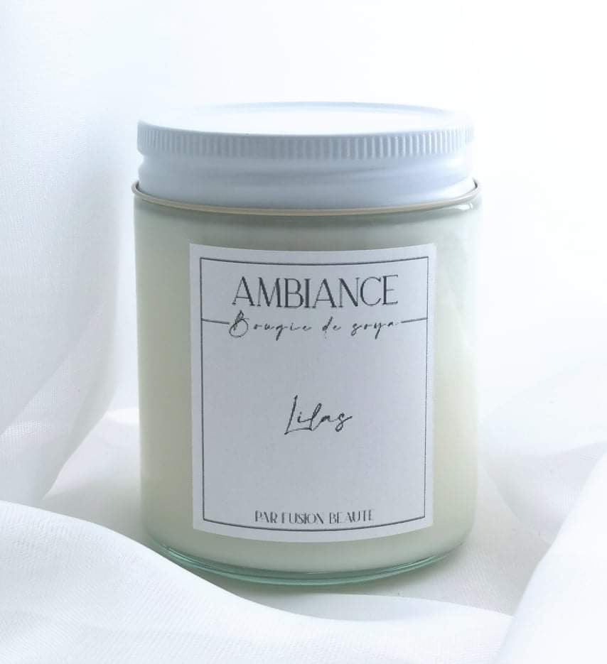 Bougie de soya - Lilas