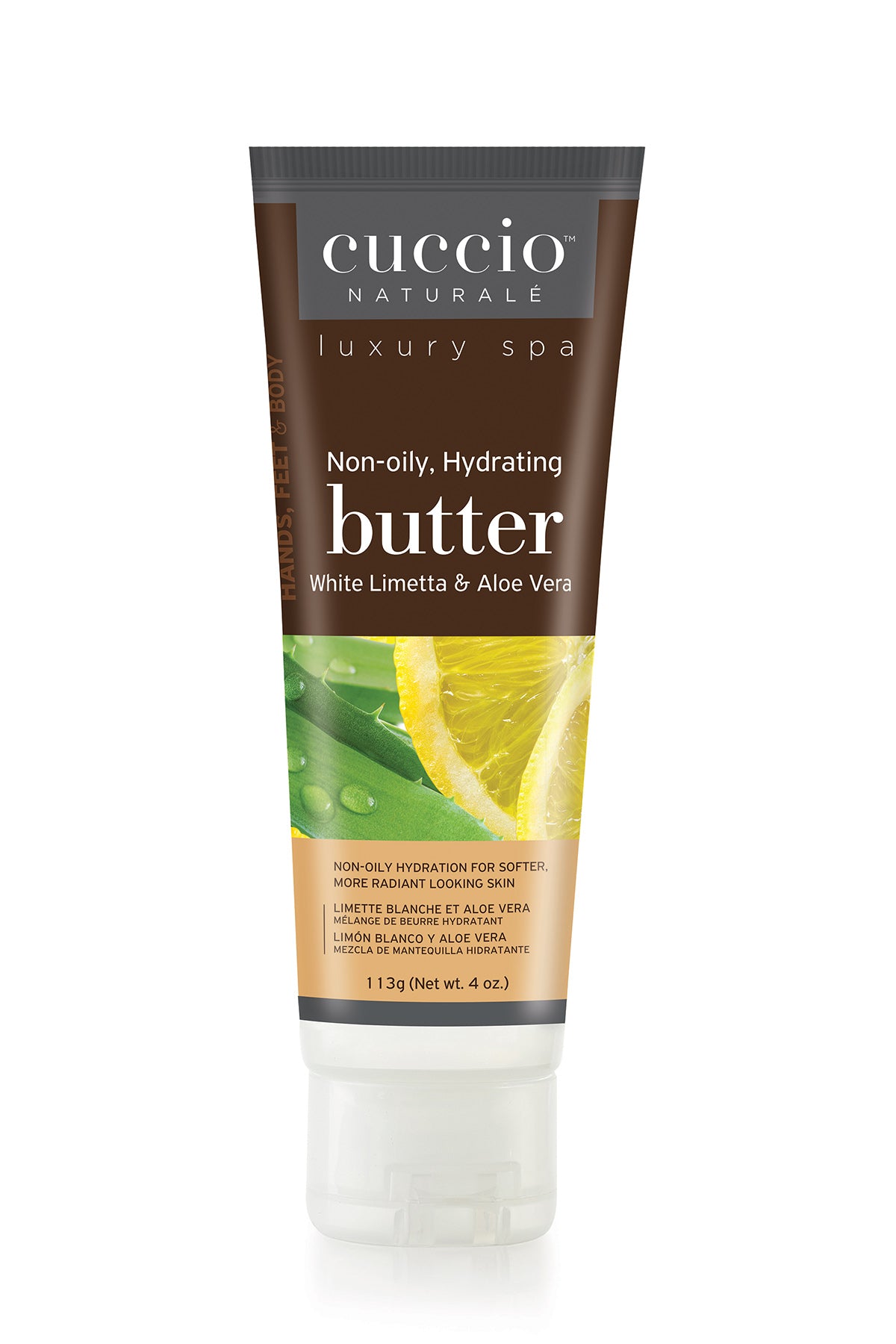 Beurre corporel - Limette blanche et aloe vera 4 oz