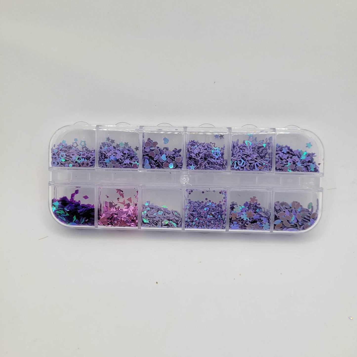 Boite à bijoux motifs mauves