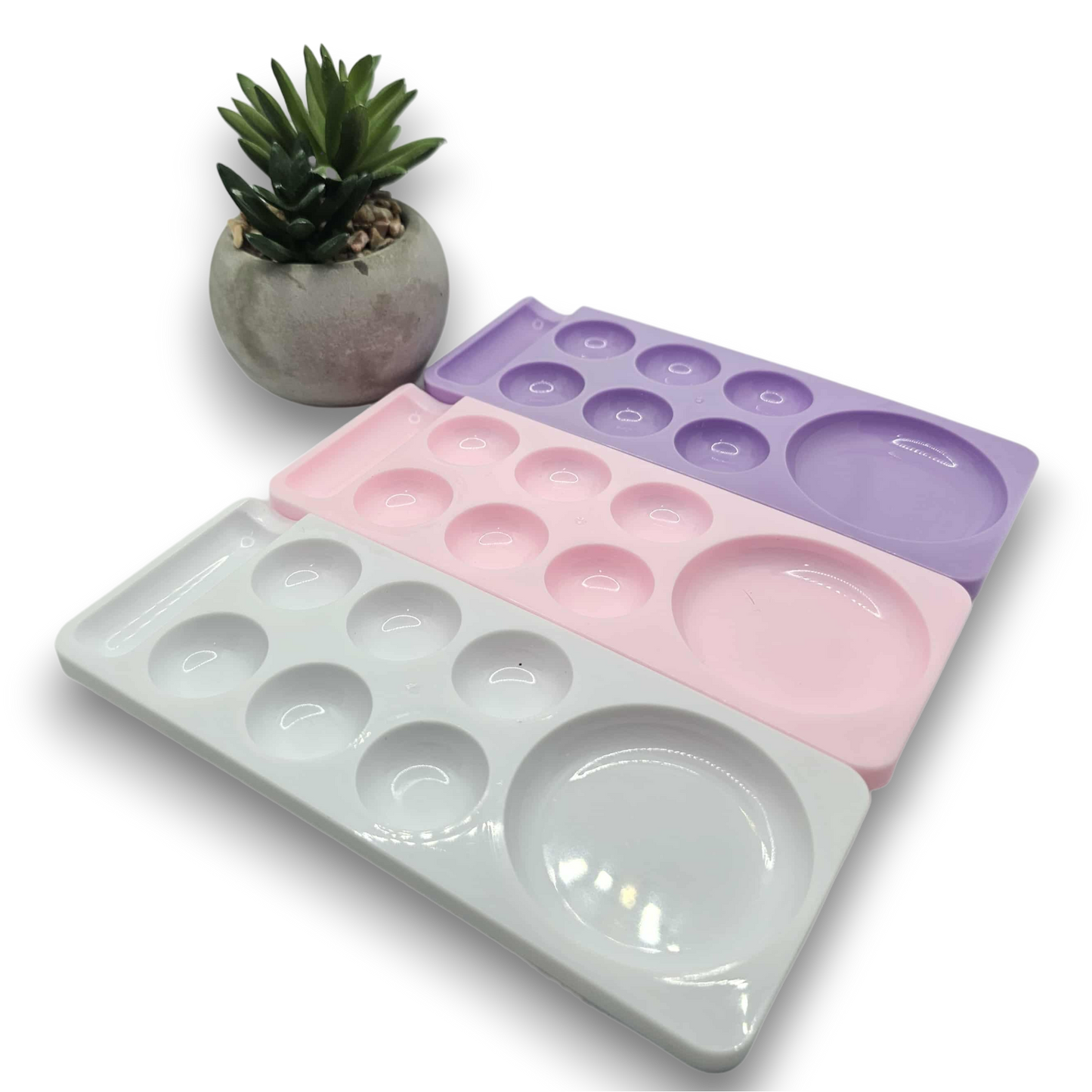 Ensemble de 3 Palettes de nail art