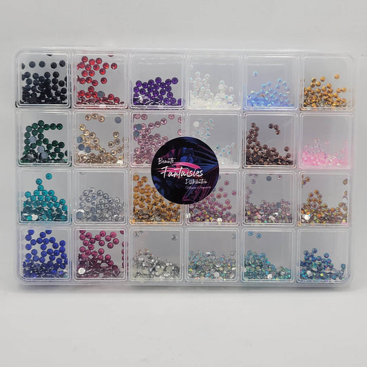 Boite à bijoux multicolore